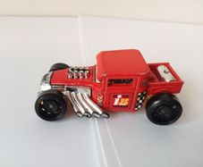 Red Bone Shaker Hot Wheels Toy Diecast Car