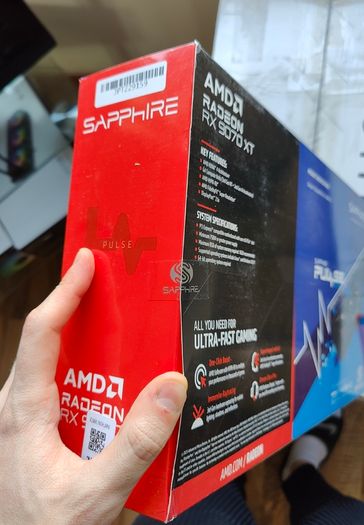 SAPPHIRE Pulse Amd Radeon Rx 9070 Xt Gaming 16gb Sealed Unit