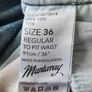 Mantaray Debenhams denim jeans 36 waist and 31 leg in excellent condition with no issues see last two photos for exact measurements FREE STANDARD POSTAGE INCLUDED Image 6