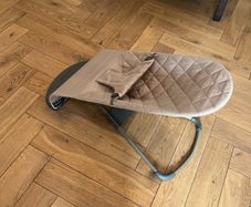 Babybjorn Bouncer Bliss Woven Classic Quilted in Sand Colour