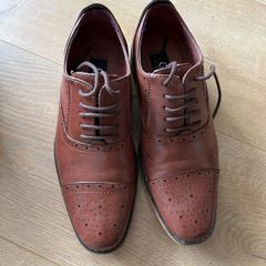 Boys Brown Size 2 communion shoes