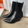 Pointed ankle sock boots size UK 6 Image 2