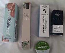 Make Up Bag with cosmetic items
