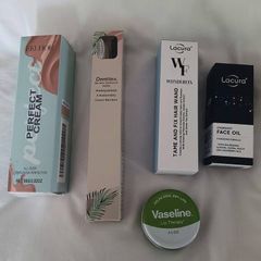 Make Up Bag with cosmetic items