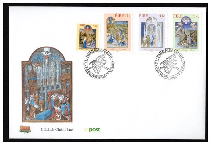 Collection 2002 Ireland Commemorative Stamps An Post First Day Cover (FDC). Collection of 16 covers.