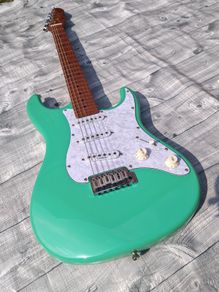 Levinson Sceptre Ventana SV1 Seafoam Green Strat / superstrat style guitar