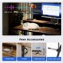 Electric Adjustable Height Desk with 2 Drawers, 120 x 60 cm, Stable Sit-Stand Desk Image 3