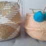 Seagrass belly baskets Image 9