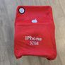 Red Apple Phone Mascot Costume Image 4