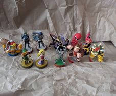 Amiibo Loose Figurines Mario Zelda Splatoon Nintendo Switch