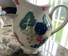royal winton spongeware jug