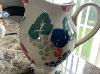 royal winton spongeware jug