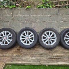Jaguar 18-inch Alloy Wheels & Continental Tyres x 4