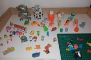 Vintage Toy Bundle  Mixed Figures Lot