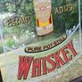 Vintage powers whiskey mirror Image 2