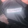 Magna black fringe wet look cover up jacket size UK20 EU 48 Postage included Image 6