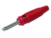 Banana Plug Red Soft Plastic Cover And Screw Terminal