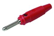Banana Plug Red Soft Plastic Cover And Screw Terminal