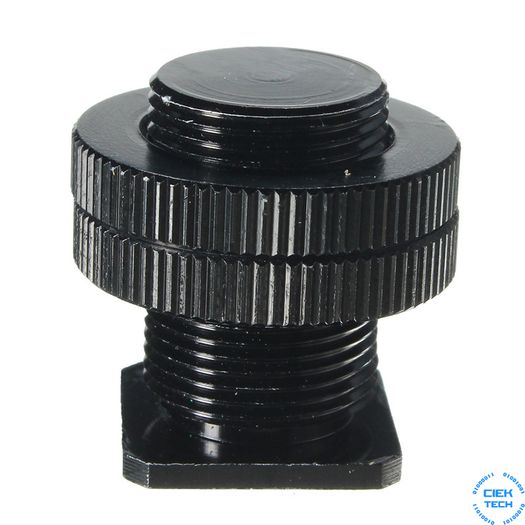 5/8" (Male)  to 1/4" (Female) Microphone, Tripod, Camera Shoe Adapter