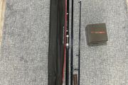 Sea fishing rod and reel