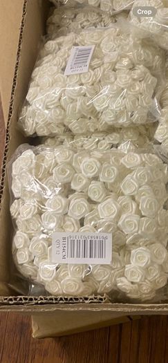 Cream roses for craft work