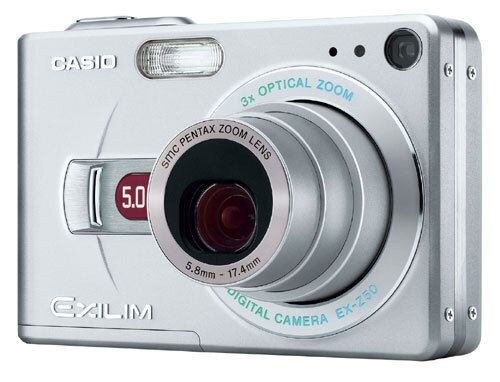 Casio EXILIM EX-Z50 Digital Camera 5 Megapixel 3x Optical Zoom 5.08 cm (2 Inch) Display