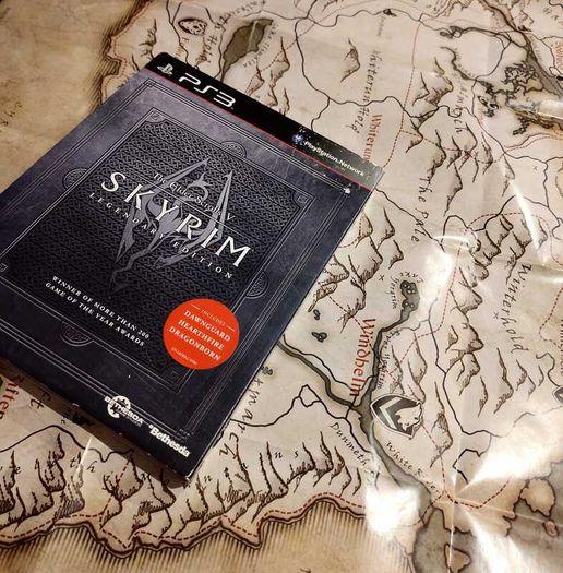 Bethesda The Elder Scrolls V: Skyrim Legendary Edition PS3 Map Included