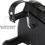 Mini Exercise Bike Pedal Sit Down, Under Desk Bike with LCD Display for Legs and Arms, Non-Slip Mat Included Image 6
