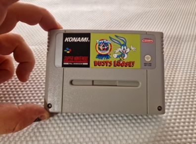 Tiny Toon Buster Bust Loose Snes Super Nintendo Arcade Retro Games Original