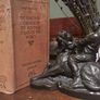 Genesis Bronze Dogs Statues X 2 Image 3