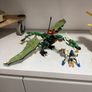 lego ninjago 3 minifigs a dragon and a mech Image 7