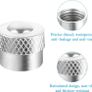 NEW SALE | 16 PCS Metal Valve Caps, Seal Tyre Valve Caps Car Metal Dust Valve Caps Car Valve Caps with Rubber Ring Valve Covers Replacement for Car Valve Caps for Car Motorcycle Bicycle Scooter, Silver Image 7
