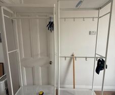 1 x small stand alone wardrobe