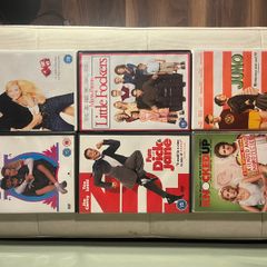 Comedy DVD Bundle 6 Films Juno Knocked Up Little Fockers