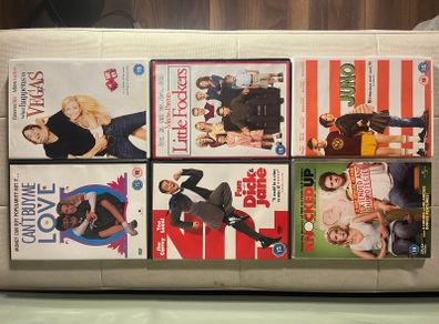 Comedy DVD Bundle 6 Films Juno Knocked Up Little Fockers