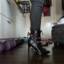 Aldo black heel ankle boots Image 5