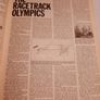 old 1984 Olympic special horse magazine Image 5