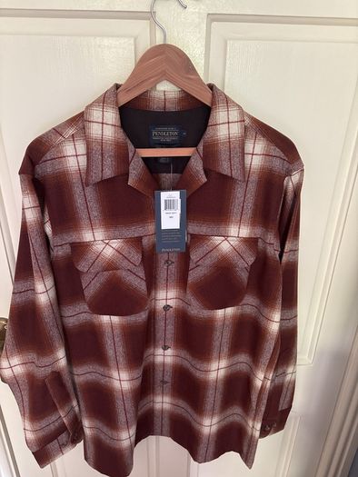 Two Pendleton Wool Board Shirts - labels attached never worn