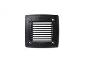 Leti 100 Square Grid Opal Led Gx53 3w Recessed Wall Light