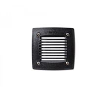 Leti 100 Square Grid Opal Led Gx53 3w Recessed Wall Light