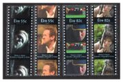 2008 Ireland Filmed in Ireland Commemorative Stamp Mint Never Hinged (MNH). Stamps depict 55c Brid Ni Neachtain, Colm Meaney, 82c Pat Shortt &amp; Cilian Murphy.