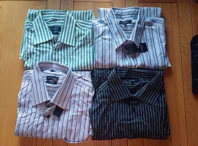 4 x Men's Shirts L/XL, Brand New With Tags, Shirt Bundle