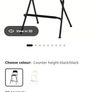2 foldable IKEA bar stools Image 7