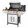 Ibiza Silver Gas BBQ 4/1 Burner Powerhouse Image 4