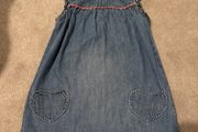 M&amp;S denim dress size 18-24 m
