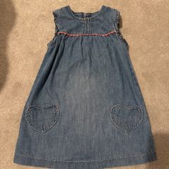 M&S denim dress size 18-24 m