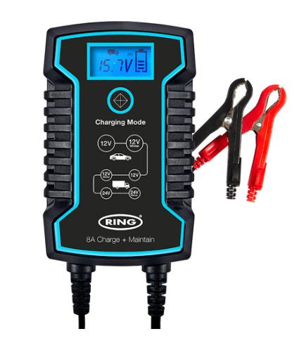 Car / Van Smart battery charger 8Amp including Start / Stop