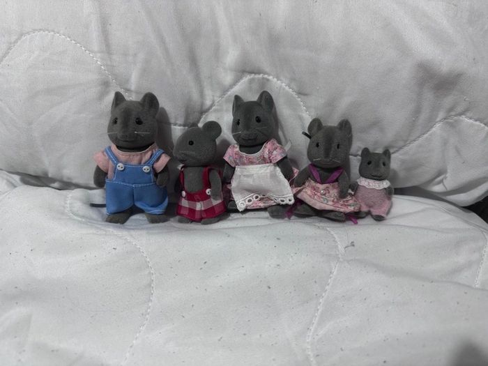 sylvanian families mouse family Japan version