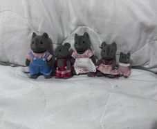 sylvanian families mouse family Japan version