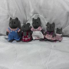 sylvanian families mouse family Japan version